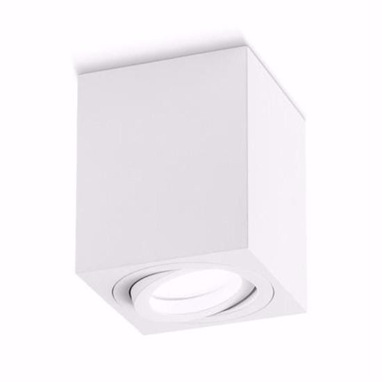 Gea luce notus faretto led bianco da soffitto orientabile