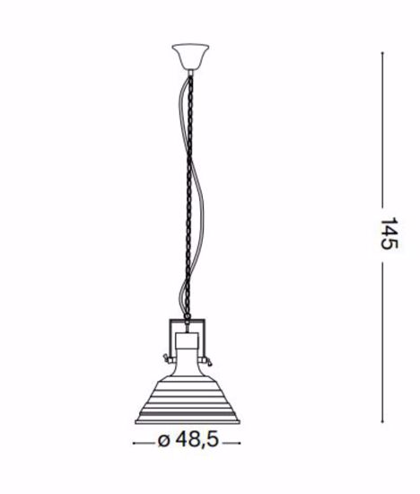 Fisherman sp1 ideal lux lampadario per isola cucina nero opaco