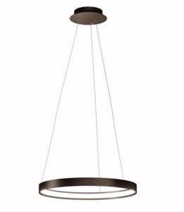 Sforzin anello lampadario moderno metallo bronzo led 3000k