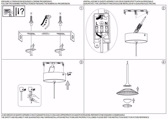 Tristan sp ideal lux lampada a sospensione led 3000k cavo regolabile oro metallizzato