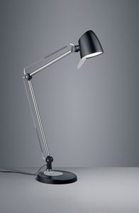 Lampada da scrivania braccio orientabile grigio moderna - 3618