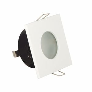 Faretto a soffitto bianco quadrato per bagno doccia ip65