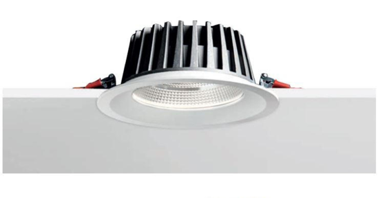 Faro da incasso  30w 4000k dimmerabile per controsoffitto 220-240v