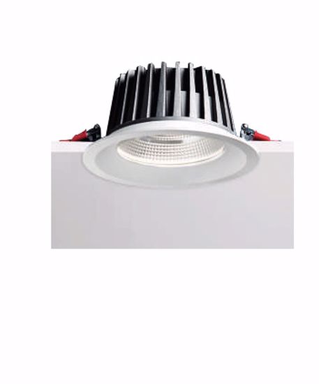 Faro da incasso  a soffitto in cartongesso 36w 3000k bianco rotondo 220-240v