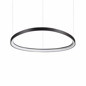 Gemini sp d081 lampadario design moderno led 60w 3000k ideal lux  nero