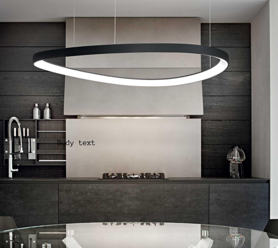 Lampadario moderno led 80w 3000k gemini sp d105 nero ideal lux