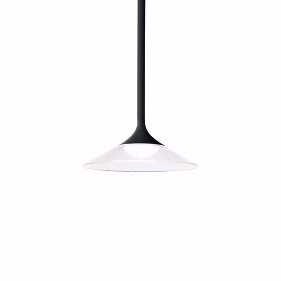 Tristan sp lampadario per comodini camera da letto nero led 3000k ideal lux