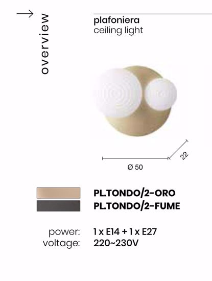 Plafioniera nera moderna da parete soffitto sfere vetro fume ondaluce tondo