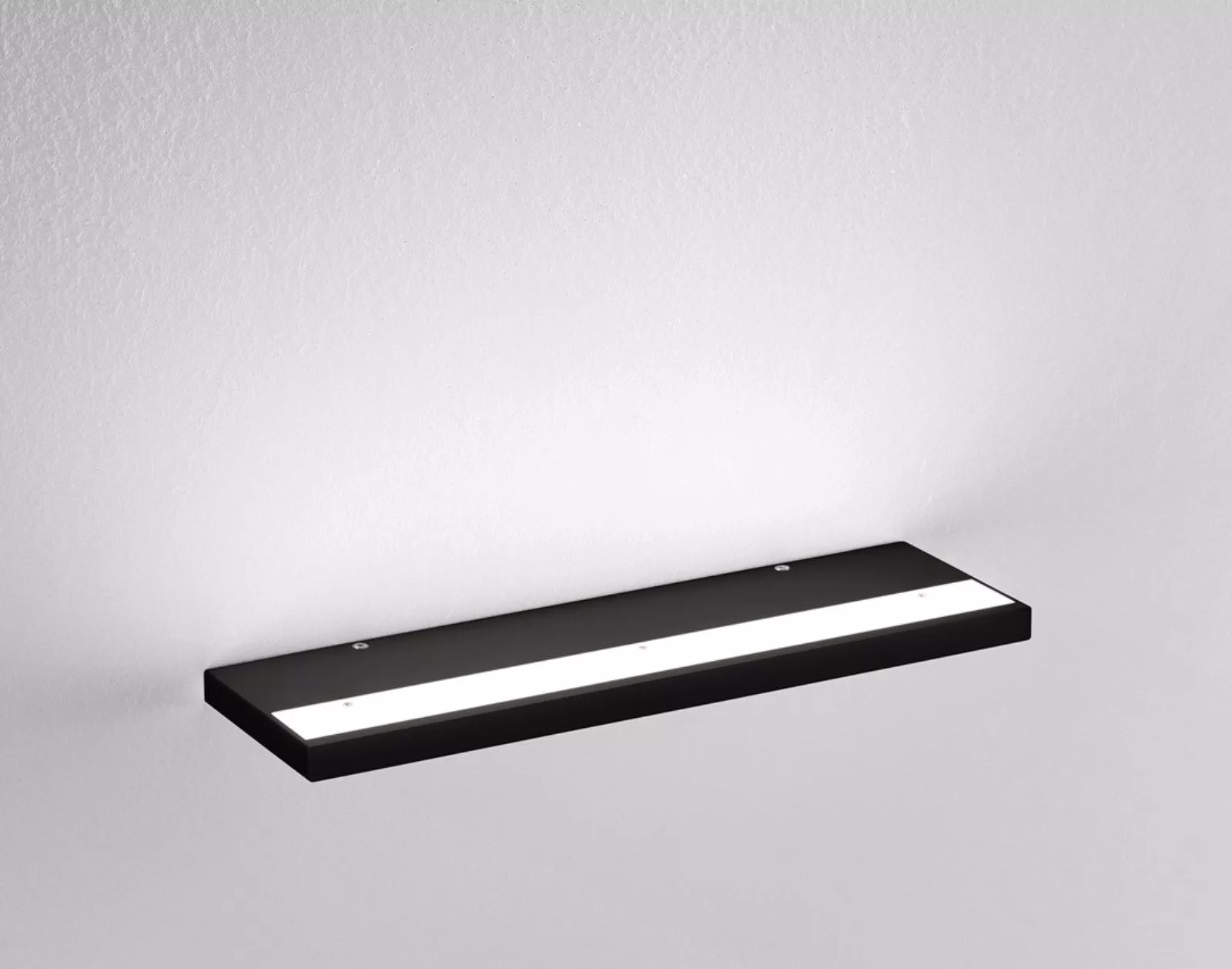 Applique nero mensola led 24w 3000k-4000k isyluce plate moderna - 961B