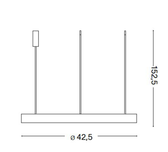 Gemini sp d042 ottone ideal lux lampadario design moderno led 38w 3000k