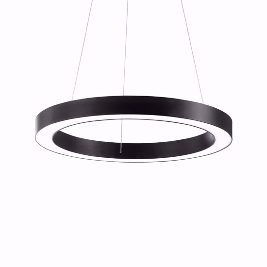 Oracle sp d70 ideal lux lampadario design particolare nero led 3000k 35w