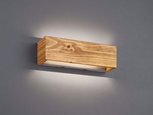 Applique di legno rettangolare led dimmerabile 13,5w 3000k