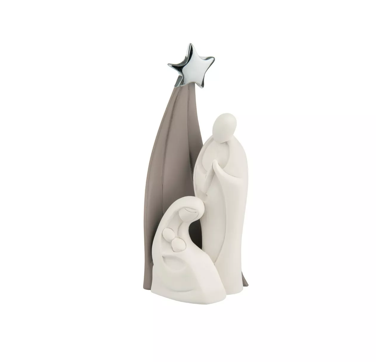 3 Statuine Presepe Nascita 14,20x6,50x19,50 cm