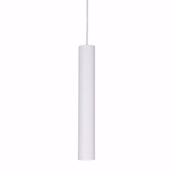 Ultrathin sp d040 round bianco ideal lux sospensione cilindro led 11.5w 3000k