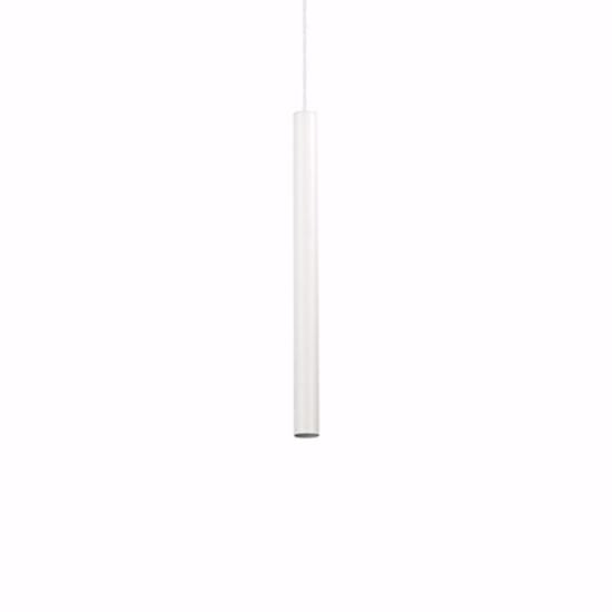 Ultrathin sp d040 round bianco ideal lux sospensione cilindro led 11.5w 3000k