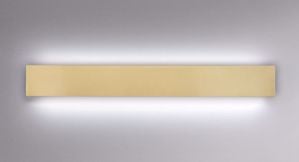 Applique led rettangolare oro moderna 20w 3000k