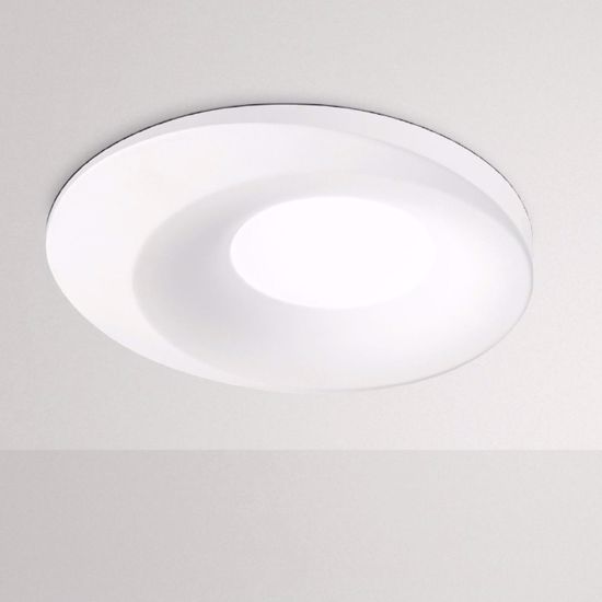 Faretto da incasso a soffitto moderno bianco