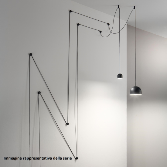 Ideal lux tall sp1 big lampada da parete con decentramento bianca