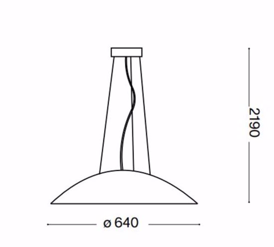 Ideal lux lena sp3 d64 lampadario da cucina doppio vetro bianco luce diffusa