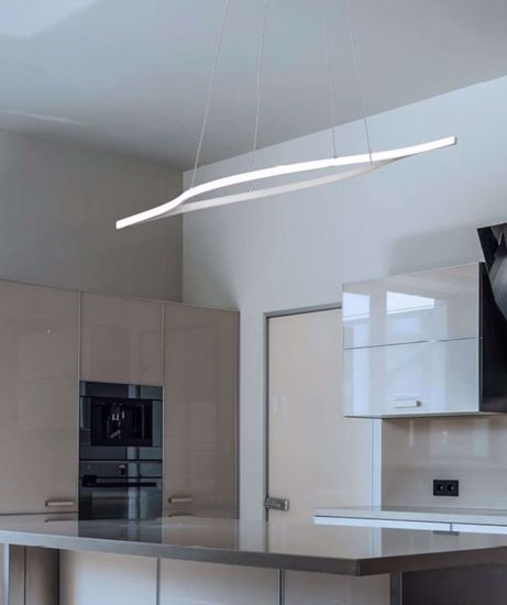 Lampadari a led cucina vivida arrow con telecomando dimmerabile da 3000k a 6000k