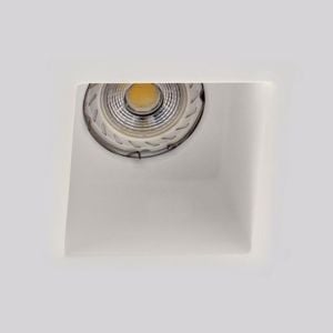 Faretto di gesso quadrato isyluce per controsoffitto