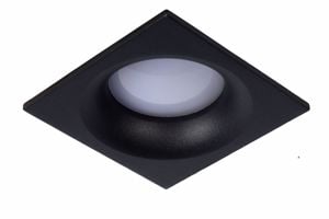 Faretto nero per bagno quadrato per cartongesso ip44