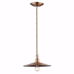 Cantina sp1 ideal lux lampadario pendente per cucina rustico rame