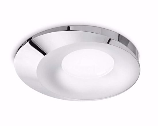 Faretto da incasso per cartongesso gu10 cromo design gea luce janus