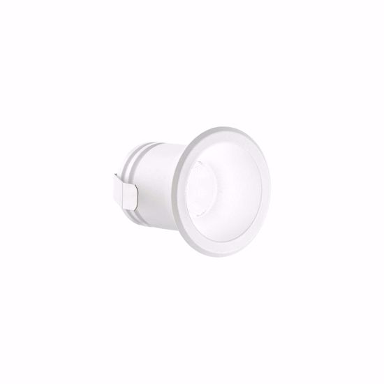 Ideal lux virus faretto led incasso tondo per controsoffitto 3w 3000k 220v bianco