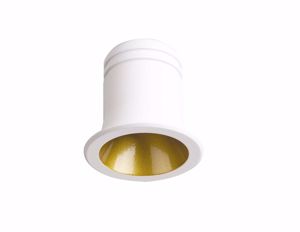 Virus ideal lux faretto  da incasso rotondo per cartongesso 3w 3000k 220v