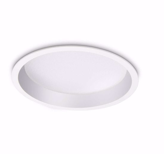 Ideal lux deep fi faretto da incasso  rotonto per controsoffitto 30w 3000k 220v