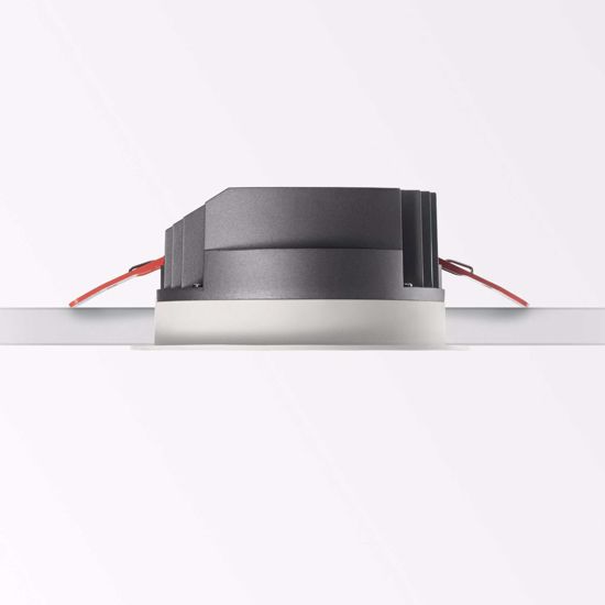 Ideal lux basic faretto  incasso soffitto cartongesso rotondo bianco 30w 3000k 220v