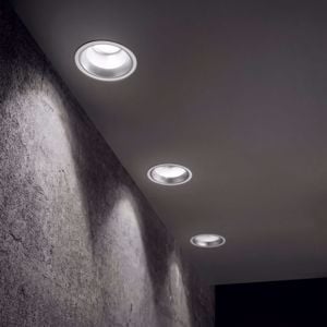 Ideal lux off faretto  incasso tondo soffitti in cartongesso bianco 15w 3000k 220v