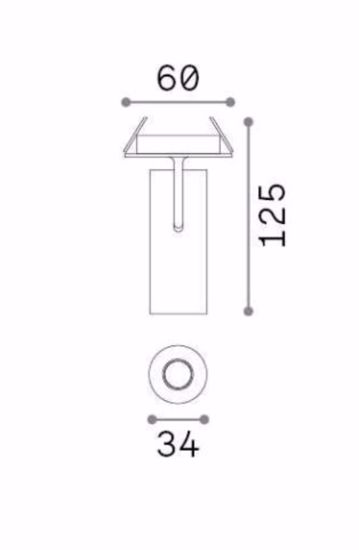 Ideal lux play fi faretto led da incasso cilindro bianco orientabile 7w 3000k 220v