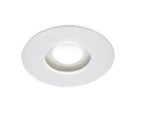 Faretto a  da incasso rotondo bianco soffitto per bagno ip65 1w 4000k 220v