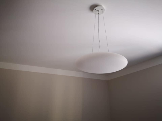 Smarties sp3 d50 ideal lux lampadario da cucina moderna vetro bianco