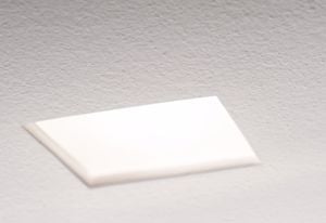 Faretto di gesso quadrato con vetro a scomparsa isyluce