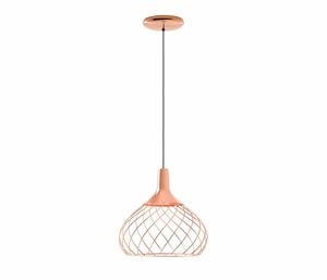 Stilnovo mongolfier lampadrio rame lampada design moderno