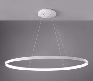 Vivida lifering-o lampadari led a sospensione bianco 80w 3000k 4000k dimmerabile