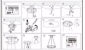 Vivida lifering lampadario a sospensione sabbia rotondo led 80w 3000k 4000k dimmerabile