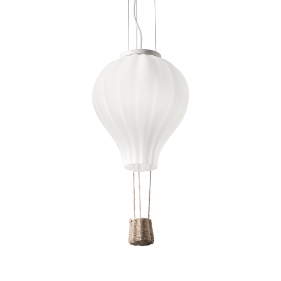 Lampada mongolfiera per cameretta vetro dream big sp1 d30 ideal lux