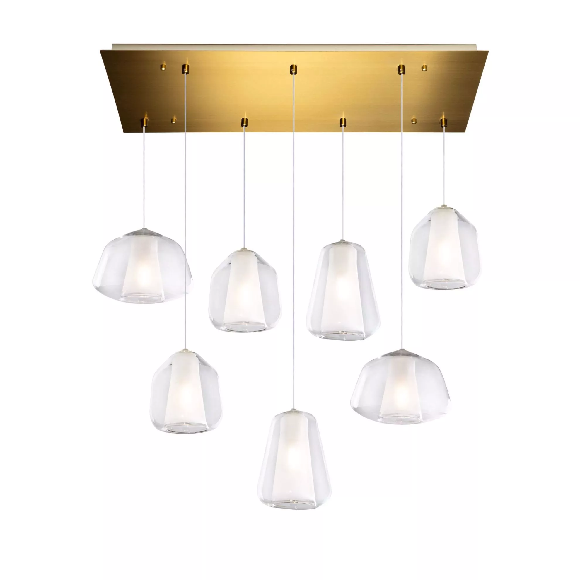 Lampadario a Sospensione Led Drop 7 di Design Moderno cod. 00000300