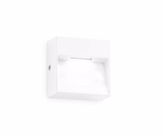 Dedra ap big segnapasso da esterno led 3000k bianca ip65 ideal lux