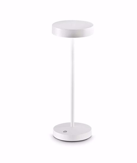 Toffee tl lampada da tavolo da esterno ip54 bianco led 3000k portatile