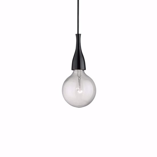 Lampada a sospensione minimal sp1 nero ideal lux