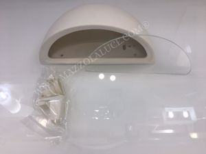 Applique di gesso bianco pitturabile per interni