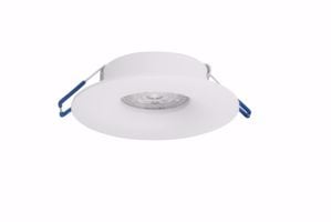 Faretto bianco da incasso a soffitto rotondo metallo gu10 220v