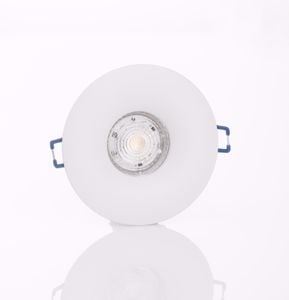 Faretto bianco da incasso a soffitto rotondo metallo gu10 220v