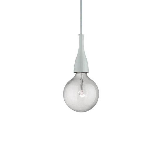 Lampada a sospensione bianco minimal sp1 ideal lux