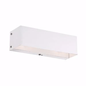 Flash ap2 applique rettangolare bianco per parete ideal lux